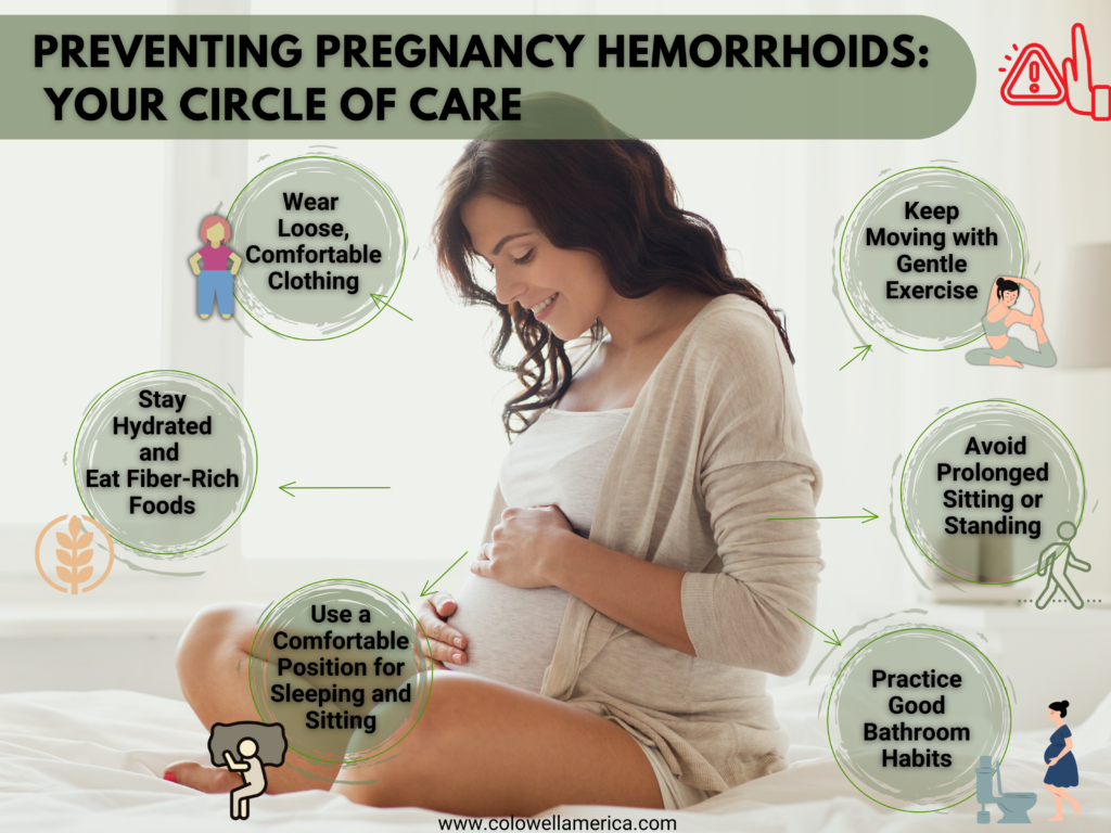 pregnancy hemorrhoids tips